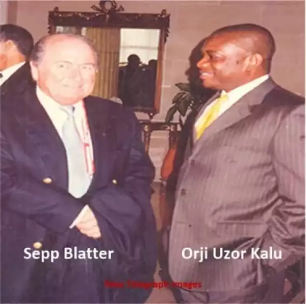Blatter Chooses Kalu As His Successor